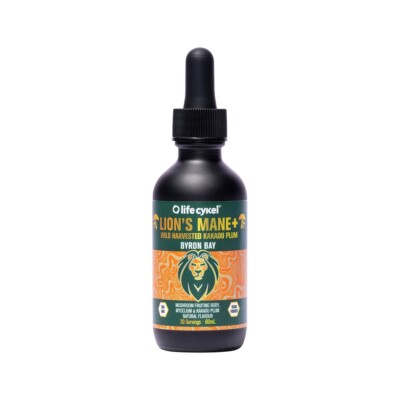 New Life Cykel Lion's Mane + Wild Harvested Kakadu Plum 60ml Double Extract