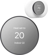 Google Nest Smart Thermostat, Charcoal - GA02081-US