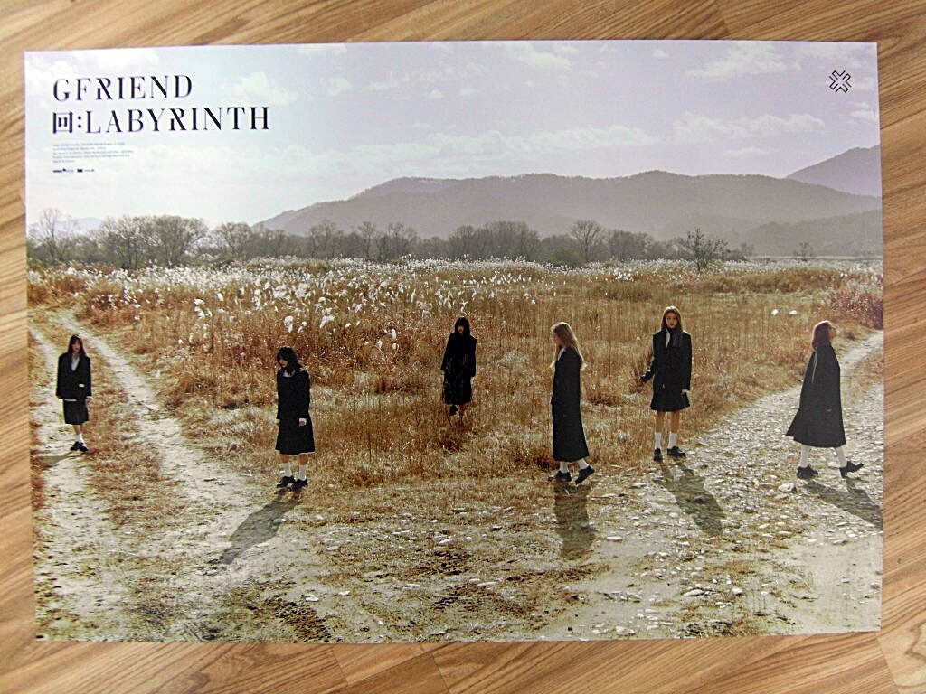 GFRIEND - LABYRINTH (TYPE B) [ORIGINAL POSTER] K-POP *NEW* G