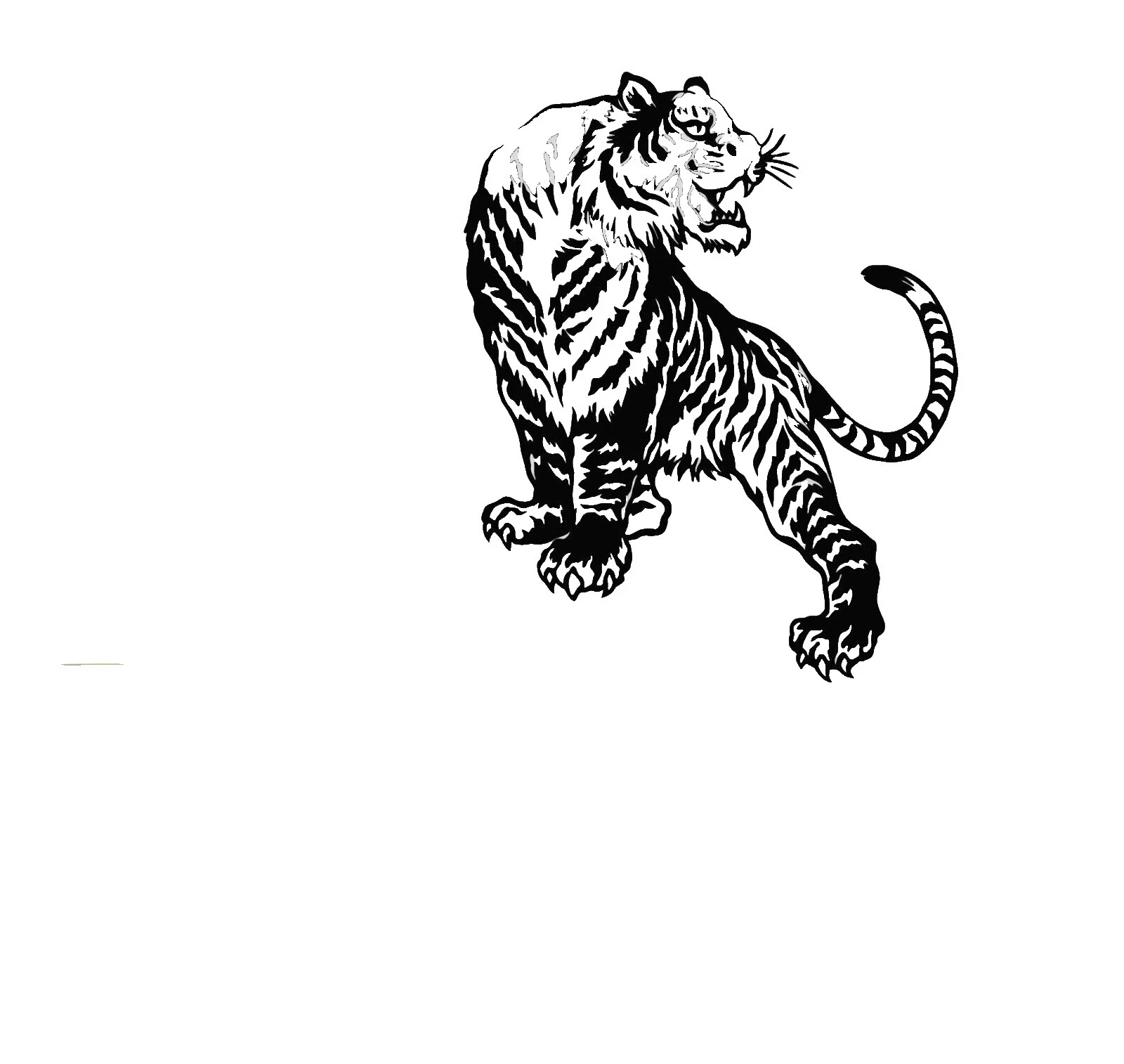 Tigres Decoración extraíble Arte Vinilo Calcomanías y