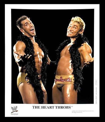 WWE THE HEART THROBS P-1039 OFFICIAL LICENSED 8X10 ORIGINAL PROMO PHOTO 2005