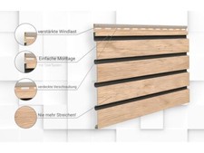 Fassadenpaneele NEU lignum light 2,95m Kunststoff Wand- und Deckenpaneele