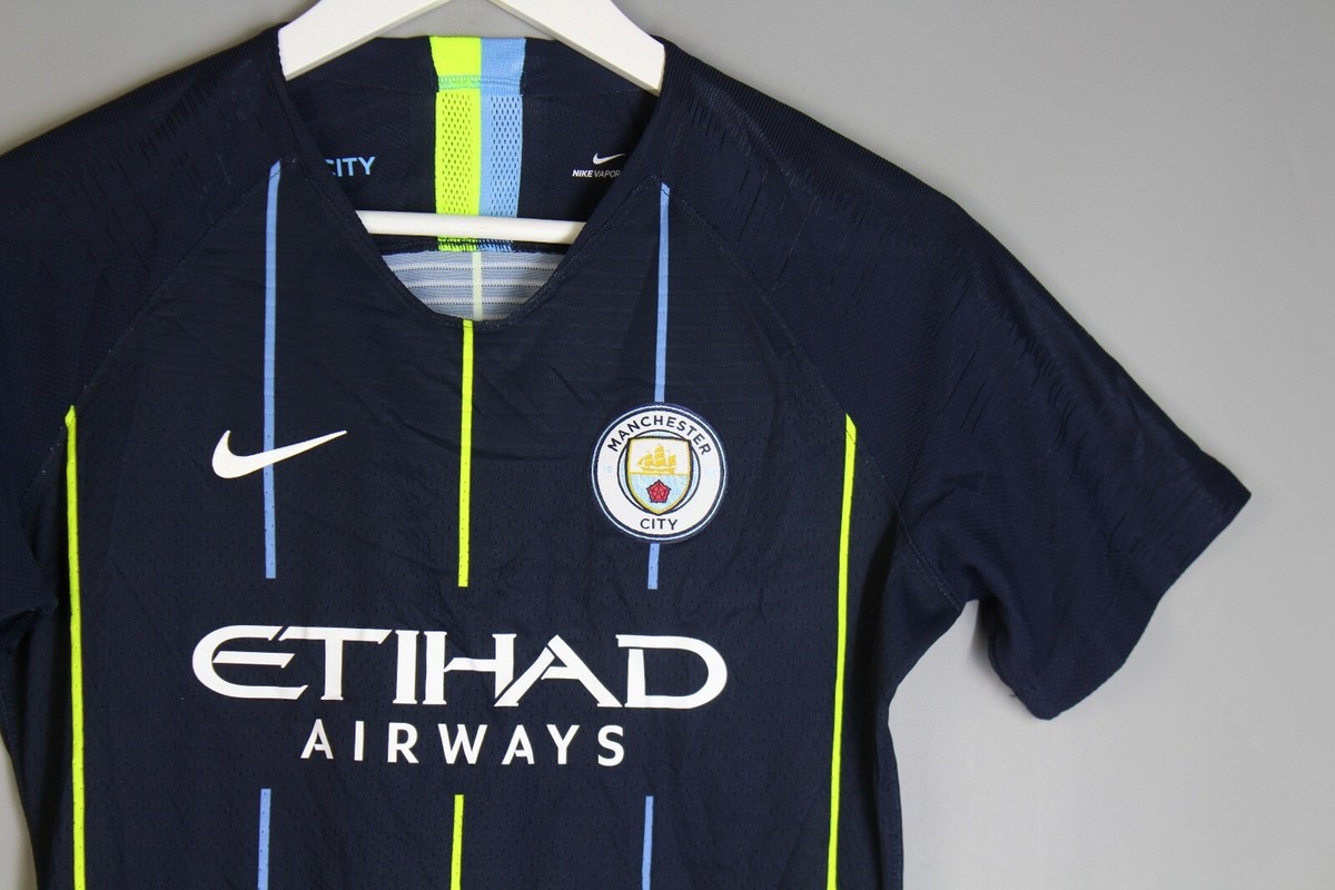 MANCHESTER CITY 2018 2019 AWAY SHIRT JERSEY NIKE #7 DE BRUYNE