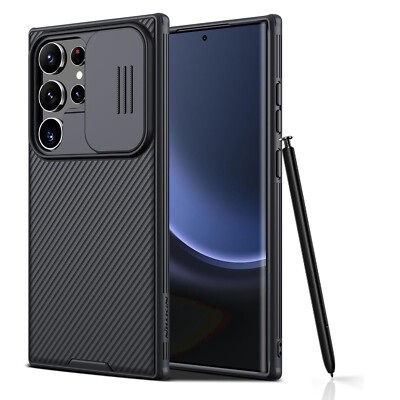 For Samsung Galaxy S24/S24+/S24 Ultra Luxury Business Case Slide