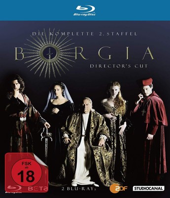 Borgia - Staffel 2 (Blu-ray) Doman John Ryder Mark Dychauk Isolda (UK IMPORT)