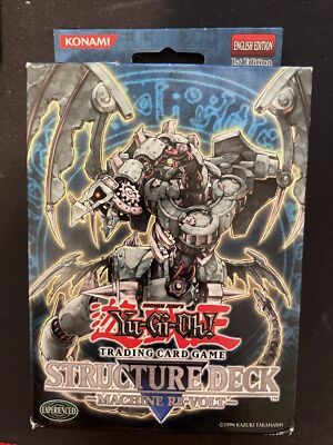 Yugioh Machine Re-Volt Structure Deck Opened Complete 1st edition Yu-Gi-Oh!  TCG | eBay