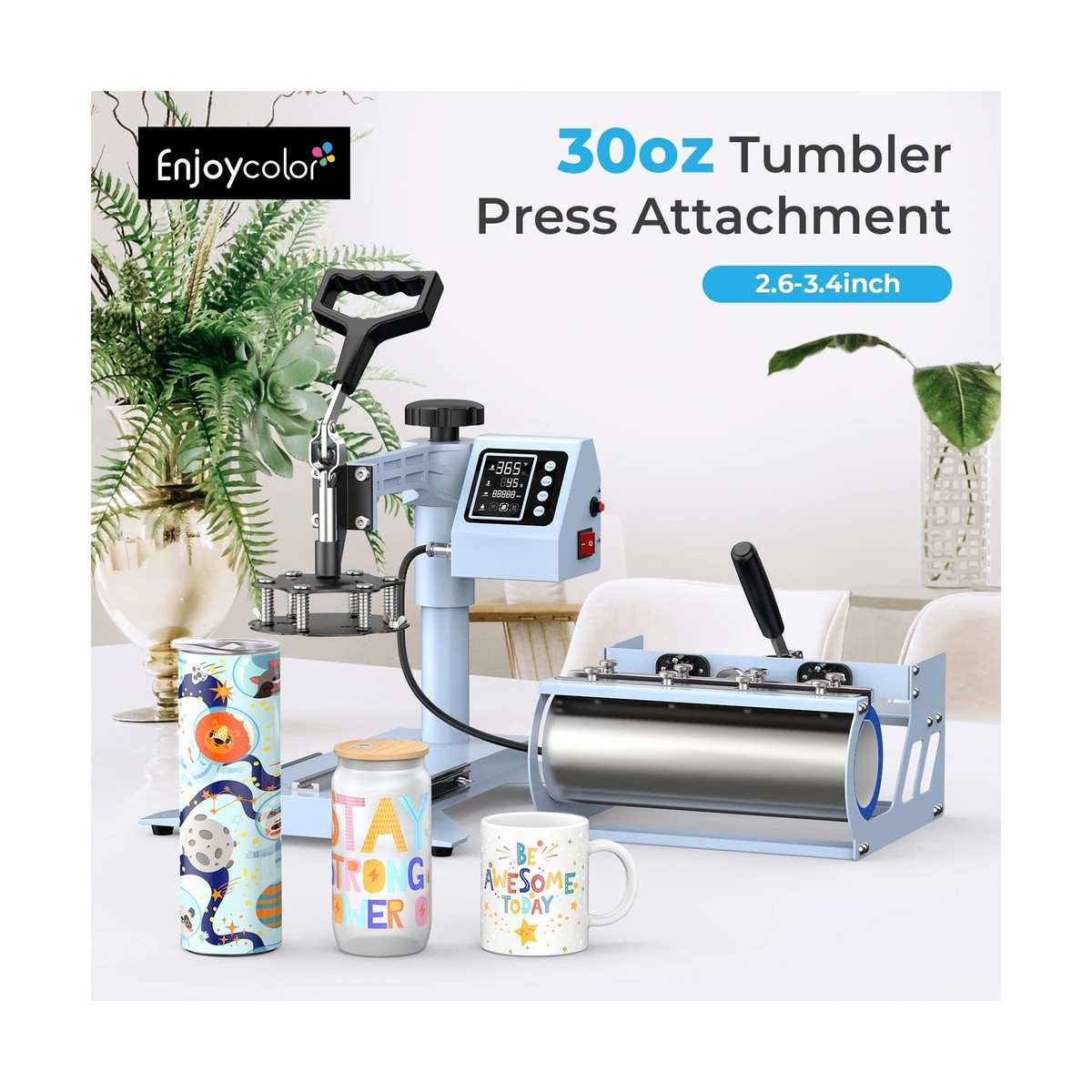 VEVOR Heat Press Machine, 15 X 15 Inch, 5 In 1 Heat Transfer - Foto 2