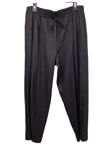 GUCCI Slacks Pants 42 Linen Navy Solid Color UP51 2015 03202 Used