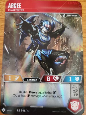 Transformers TCG Season 1 / Wave 1 Large Character Cards * Pick