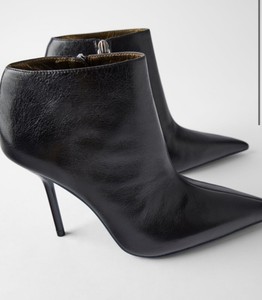 zara blue collection boots