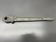 (q) VINTAGE JH WILLIAMS NX-50 HEAVY DUTY HEX PASS THROUGH RATCHET 20.5" VGC USA