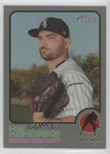 2022 Heritage High Number Chrome Silver Bordered Refractor Liam Hendriks 0c6