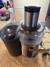 Breville BJE510XL Zentrifugaler Obst Gemüse Entsafter 5 Geschwindigkeiten 900 W, gebraucht