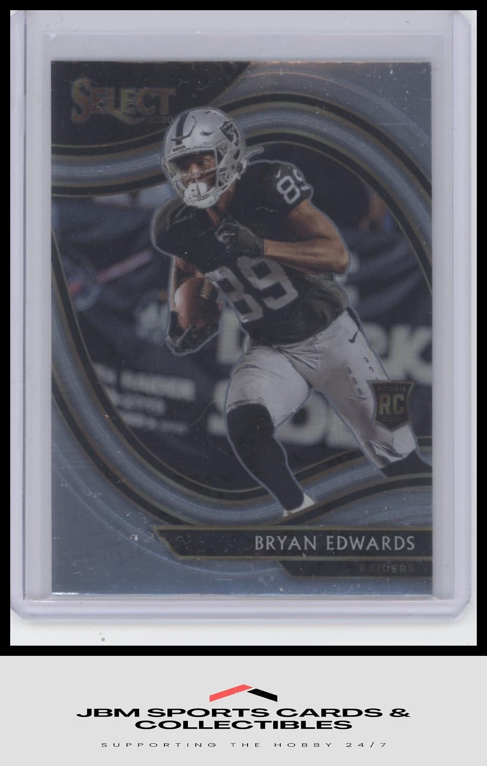 2020 Panini Select #376 Bryan Edwards RC