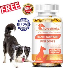 Dog heart supplements regulate heart rate w/L-Taurine L-Carnitine  CoQ10