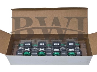 NEW Omron M22N-BN-TGA-GC-P Green LED Indicator 22mm M22NBNTGAGCP Lot of 9