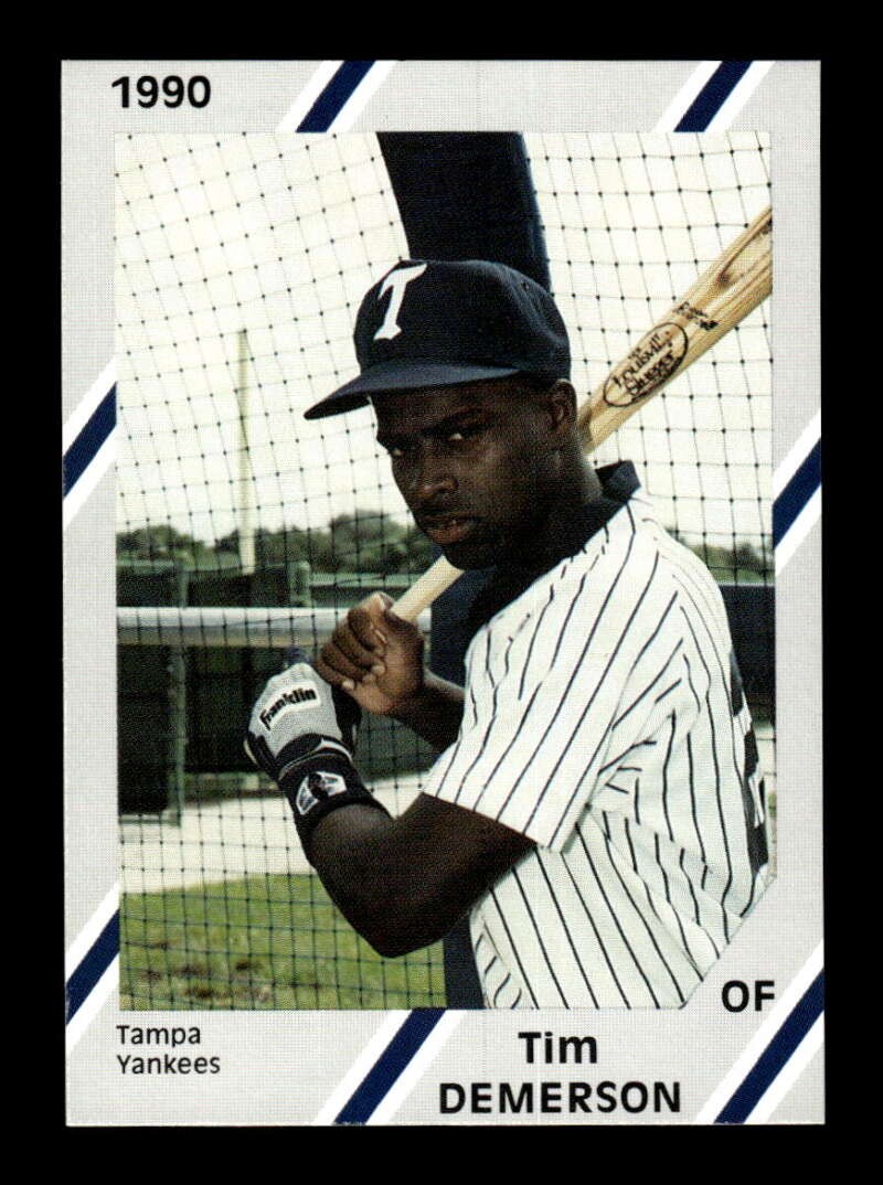 1990 Diamond Cards Tampa Yankees 3 Tim Demerson BXCP08