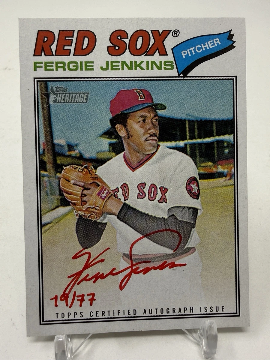Autograph Fergie Jenkins Baseball Cards for sale | eBay
