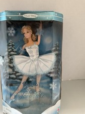 Mattel Barbie Nutcracker  Snowflake  Collector Edition 12" Doll Blonde boxed