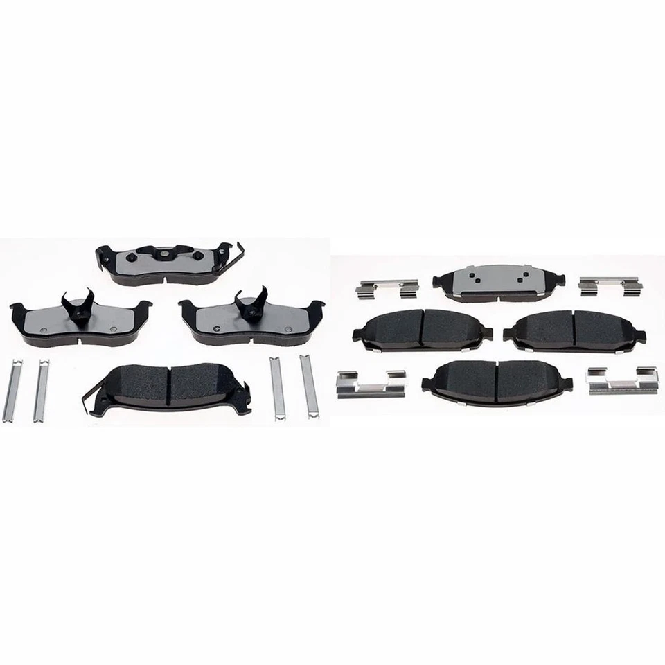 Pastilha de freio traseira dianteira Raybestos 8 compatível com Jeep Commander 2006-2010 - Imagem 2 de 4