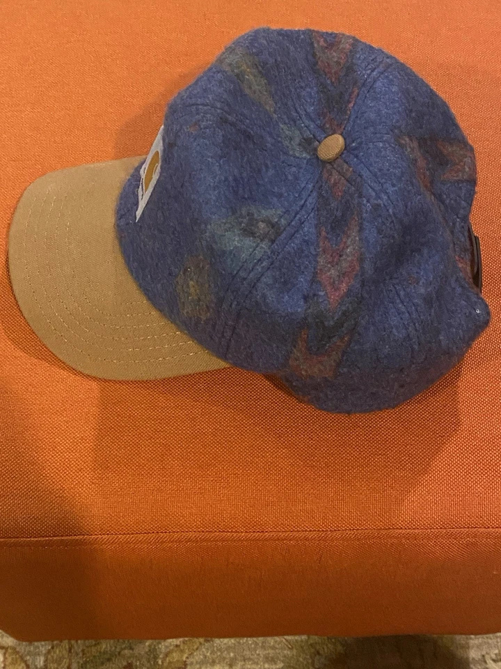 Винтажная бейсболка 90-х Carhartt Aztec Southwest Blanket СДЕЛАНА В США - Изображение 4 из 4