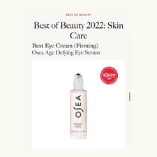 OSEA Ocean Eyes Age-Defying- Eye Serum - Full Size 0.58 Fl Oz 100% Authentic