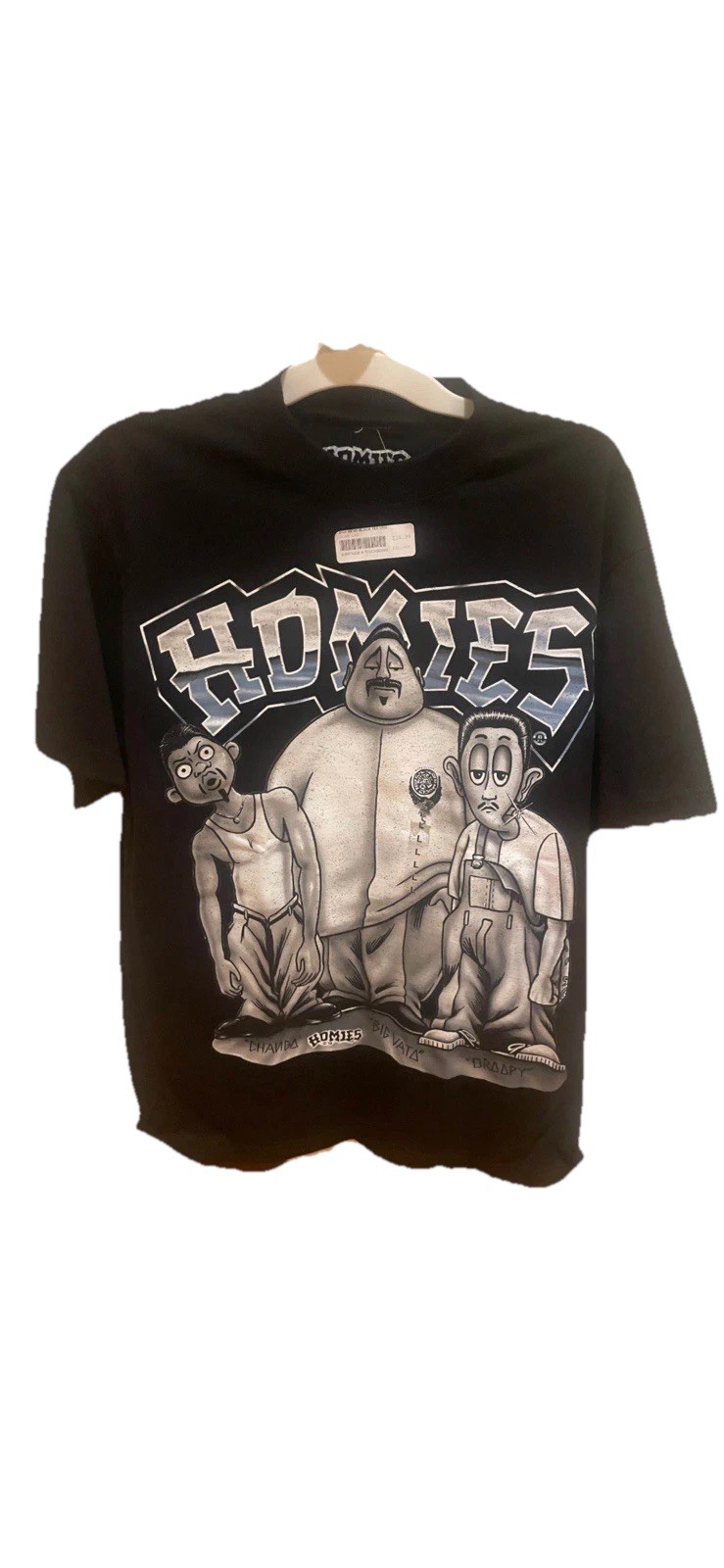 Homies Men's Short Sleeve T-Shirt Size 2XL
