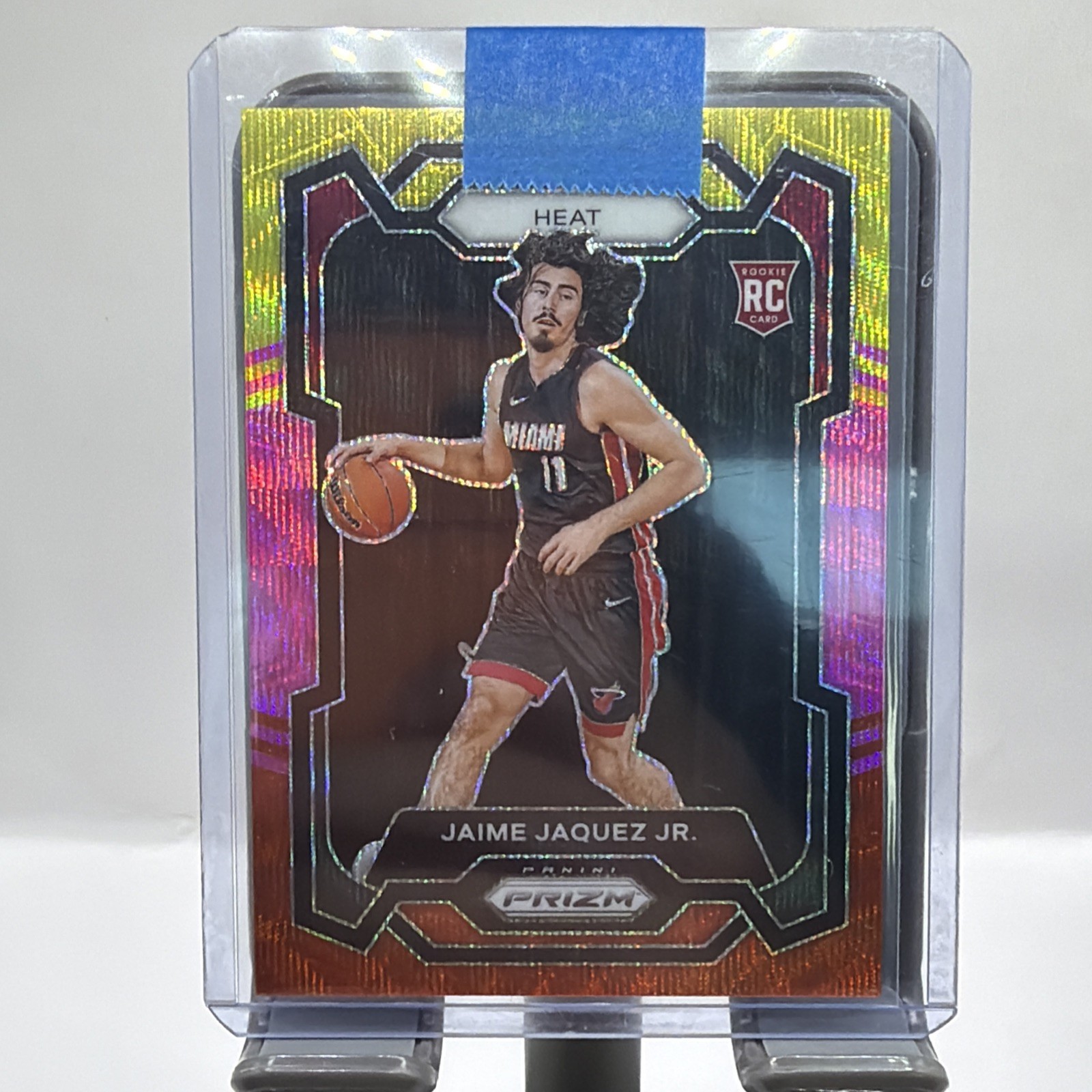 2023-24 Panini Prizm - Jaime Jaquez Jr. #137 Multi Wave Prizm #43/88 (RC)