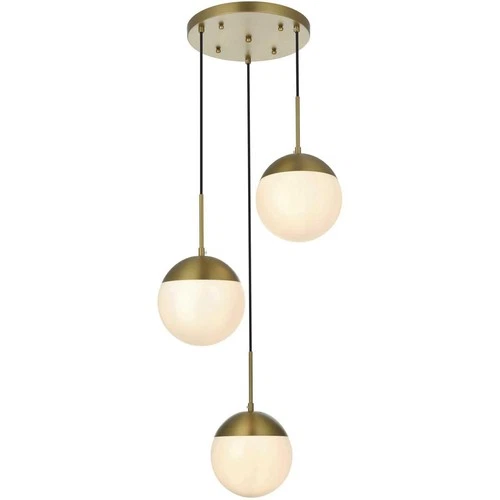 Living District LD6068SG Eclipse Pendant Satin Gold - Picture 1 of 9
