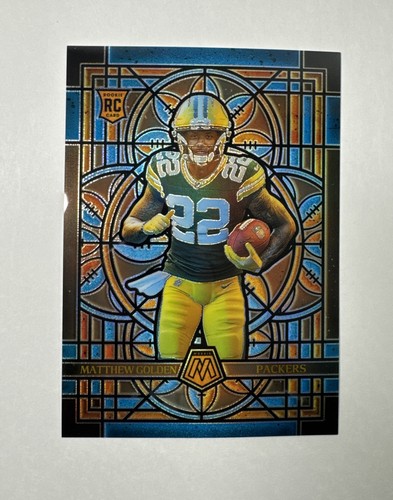 Matthew Golden 2025 Panini Mosaic - Stained Glass Oversized #10 (RC)