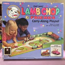 Shari Lewis Lamb Chop  Friends Carry-Along Playset ERTL 38" x 15.5" New 1994