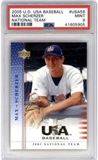 Max Scherzer Rookie Cards Checklist and Autographed Memorabilia Guide 24