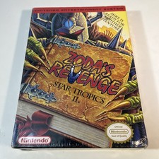 Zodas Revenge Star Tropics II (Nintendo NES, 1994) CIB New & Sealed