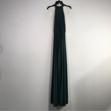 ASOS  Bridesmaid Halterneck Maxi Dress, Women's Size 6 - Dark Green