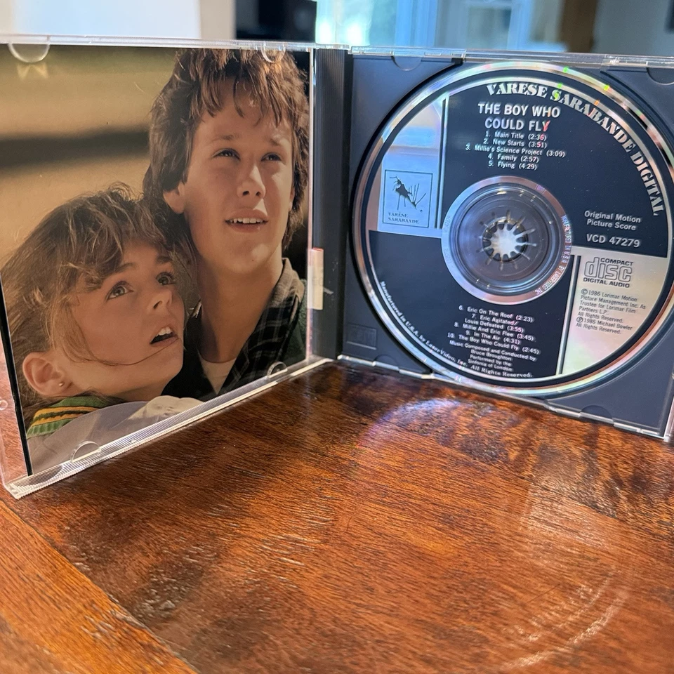 The Boy Who Could Fly ‘86 CD Bruce Broughton & sinfonia of london mint FreeShip - Image 2 of 4