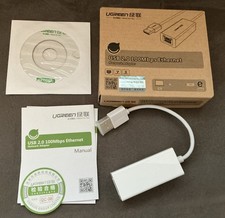 UGreen USB 2.0 100 MPS Ethernet Network Adapter NIB