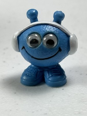 Astro Sniks Snicky PVC Bully Figure HTF  Blue White BULLYLAND 1983 80s