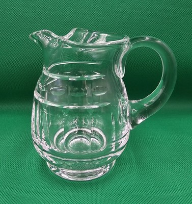Cumbria Kristall Helvellyn Vintage großer Krug signiert 5''.