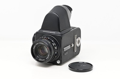 Hasselblad 500C/M CM+ Prism Finder+ Planar 80mm f/2.8 Lens T* & A12 Back (#B67)
