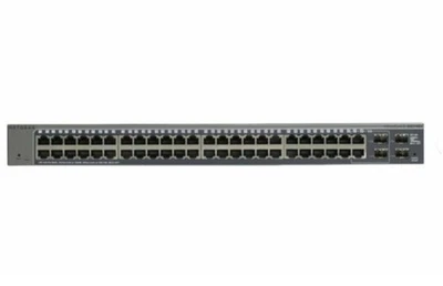 NETGEAR GS748T Gigabit Rack Switch 48x managed - Schwarz (GS748T-500EUS) - Bild 1 von 4