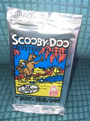 Vtg 1993 ARBY'S SCOOBY-DOO MYSTERY SECRET OF SPOOKY SWAMP Sealed PACK Rare 90s