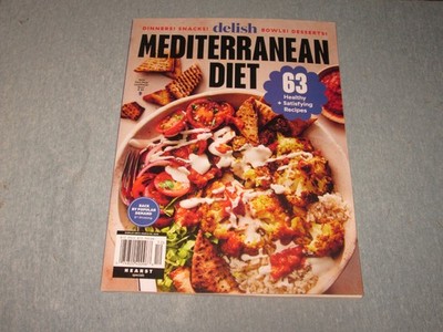 DELISH MEDITERRANEAN  DIET Magazine 63 Healthy Satisfying Recipes  2025