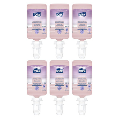 Luxury Hand Washing Liquid Soap S4, Scented, 6 X 1L, 400032 (Formerly 400012), 0
