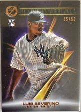 Luis Severino 2016 Topps Legacies of Baseball, Purple Imminent Arrivals #IA-LS