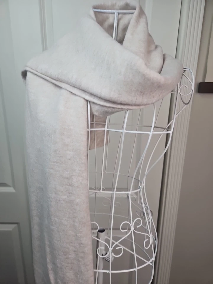 Unisex Barts Amsterdam Países Bajos Chal Envoltura Claro Pálido Tarde 76 X 16 pulgadas Foto 4 de 4