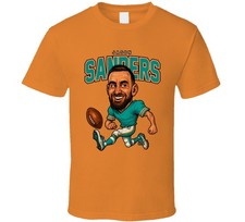 Jason Sanders Football Caricature Fan T Shirt
