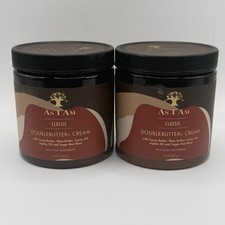 As I Am Classic Doublebutter Cream Rich Daily Moisturizer 8oz 2pk SEALED
