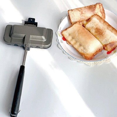 Rostfreies Sandwich-Backblech, Zubehör für Pfannkuchen und Toast im Haushalt