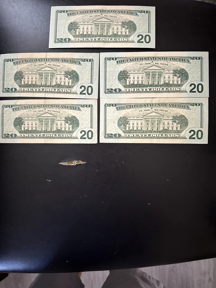 Various $20 *STAR*  Federal Reserve Note Circulating Good & Low Serial Number - Image 2 of 2