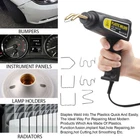 Hot Stapler Car Bumper Fender Fairing Welder Gun Plastic Repair Kit +800 Staples